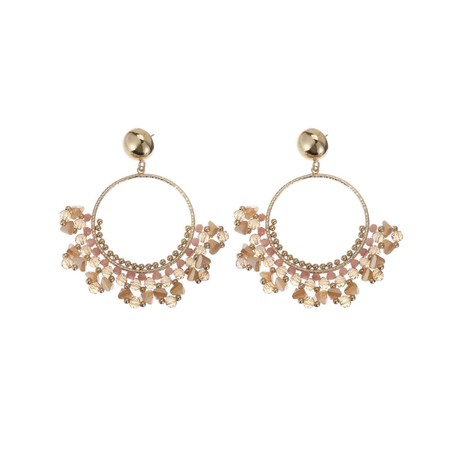 Bohoo statement oorringen