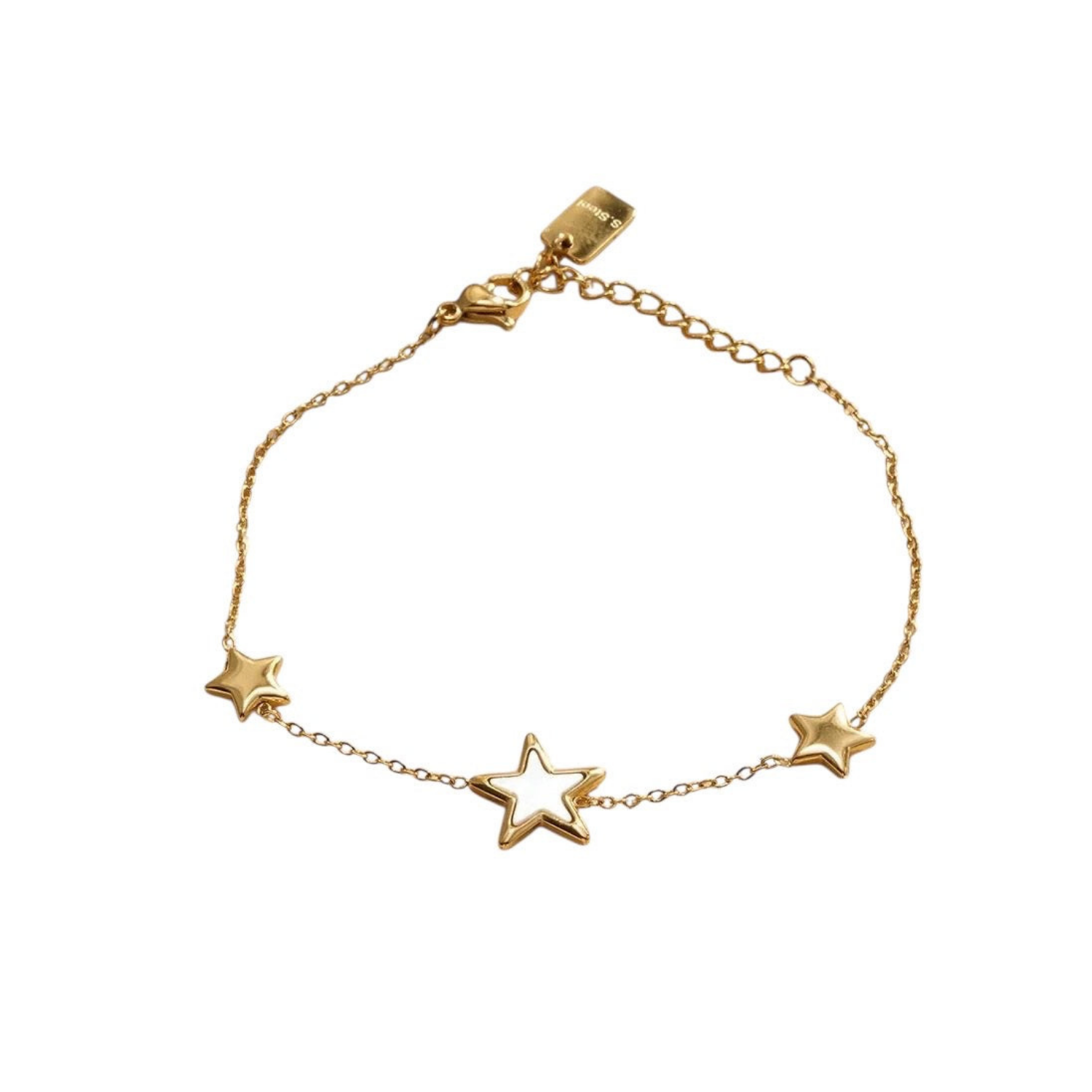 Parel star armband