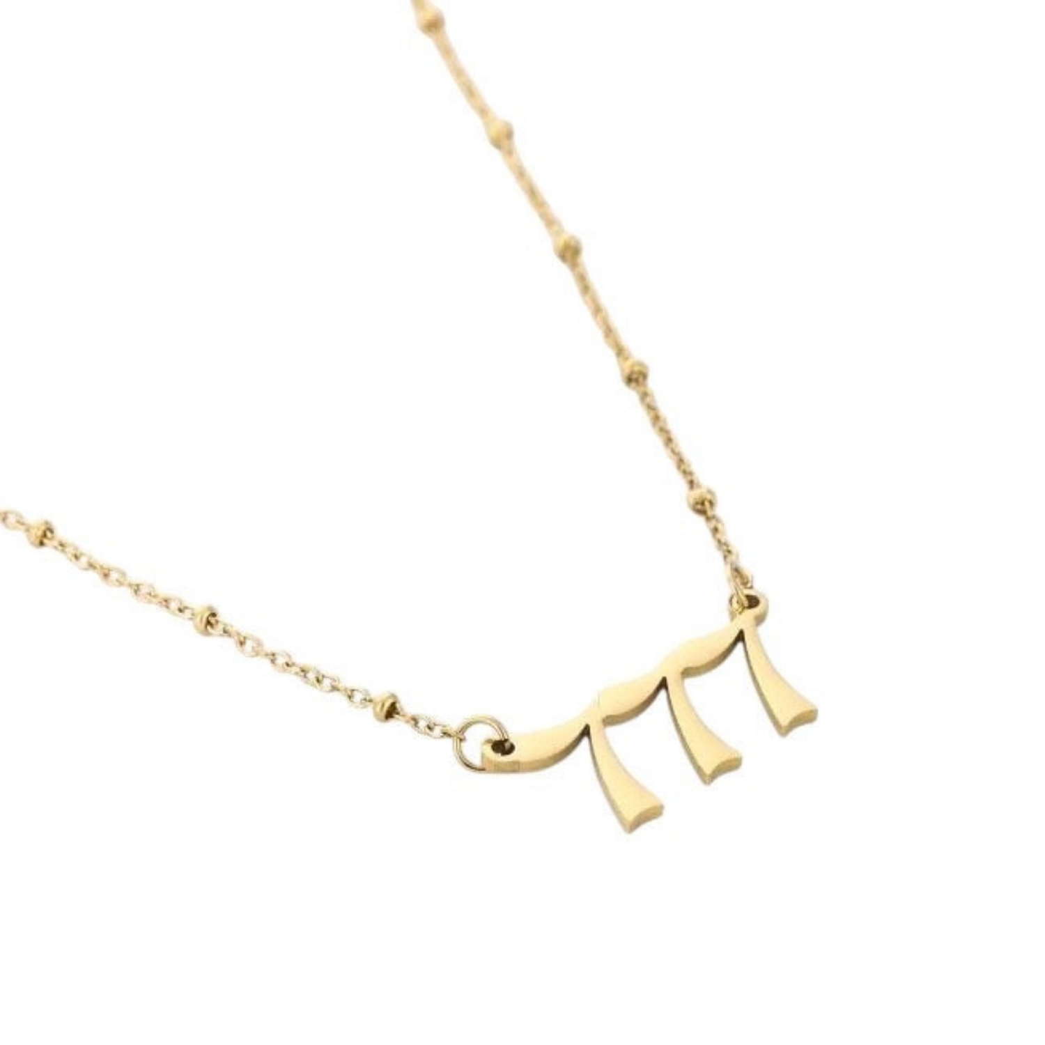 777 ketting goud