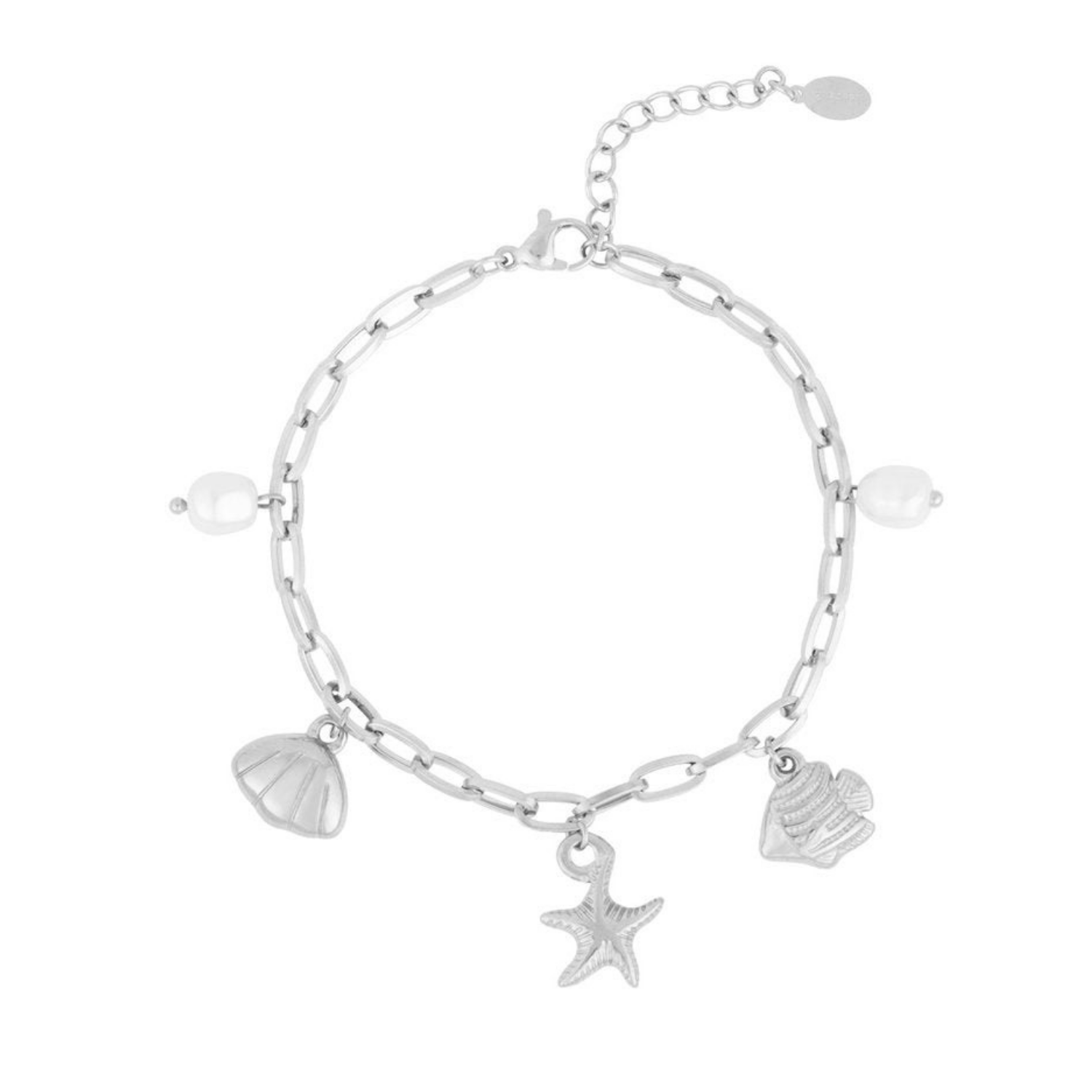 Sea you soon armband zilver