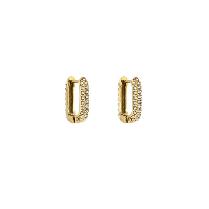 Partyglam oorbellen goud klein