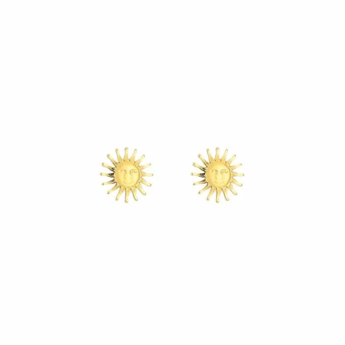 Sun studs goud