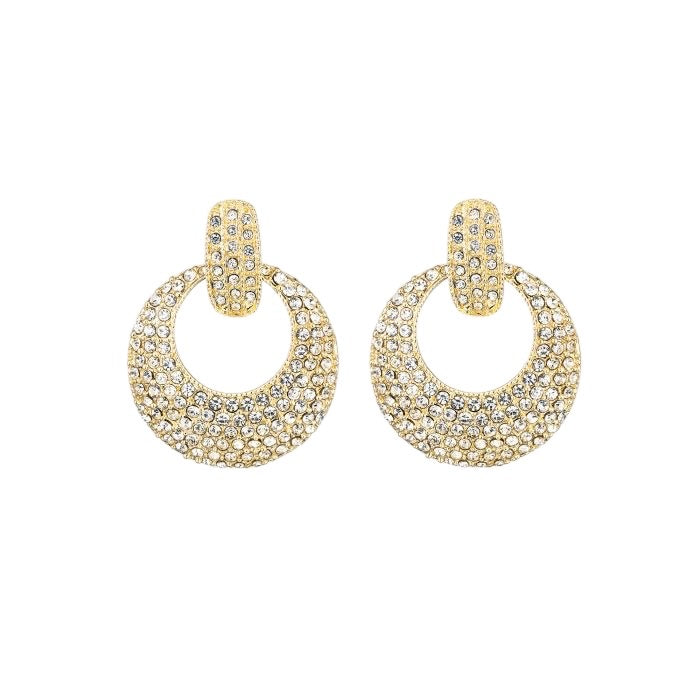 Celeste glow hoops goud